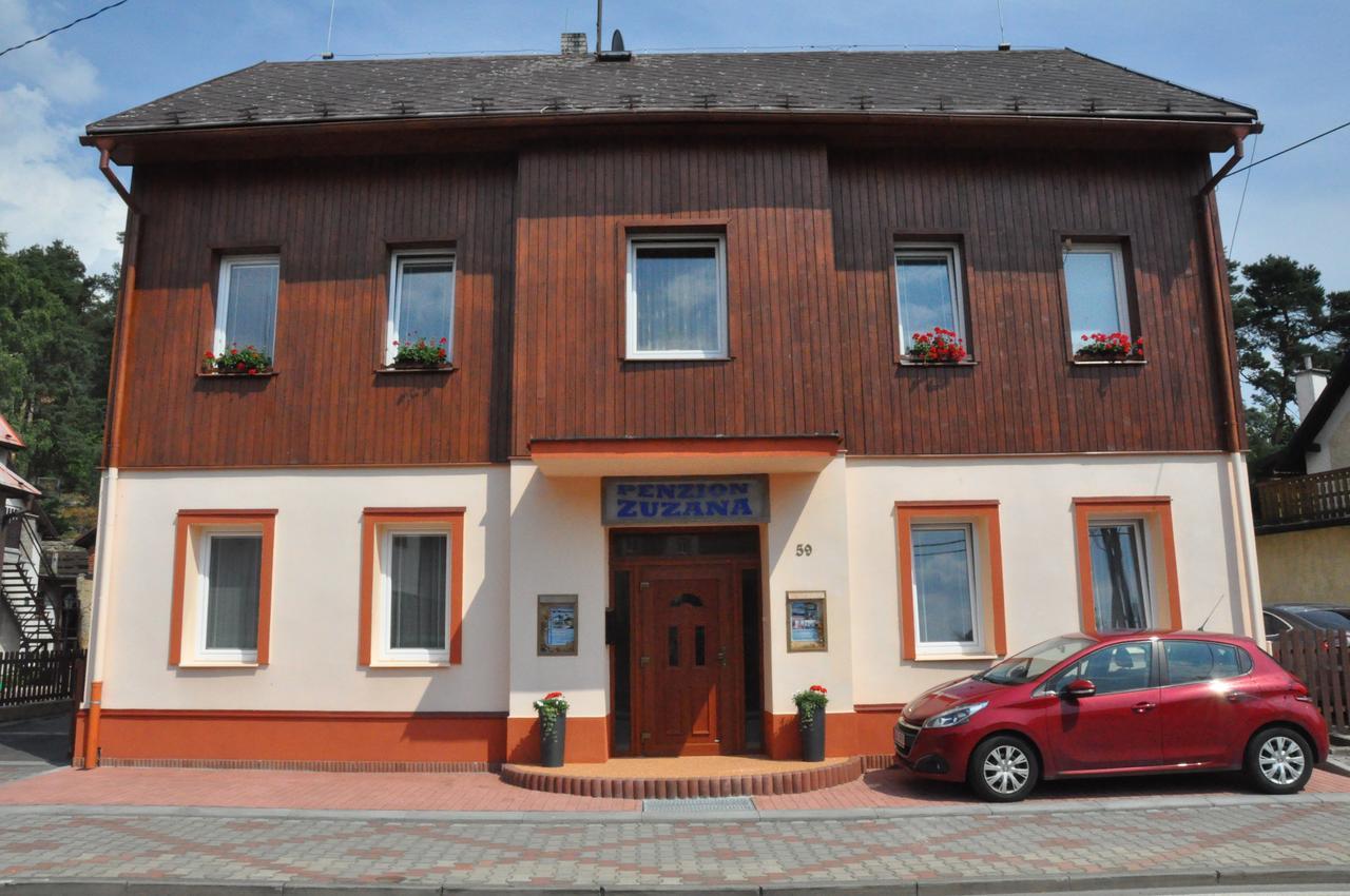 Penzion Zuzana Staré Splavy Exteriör bild